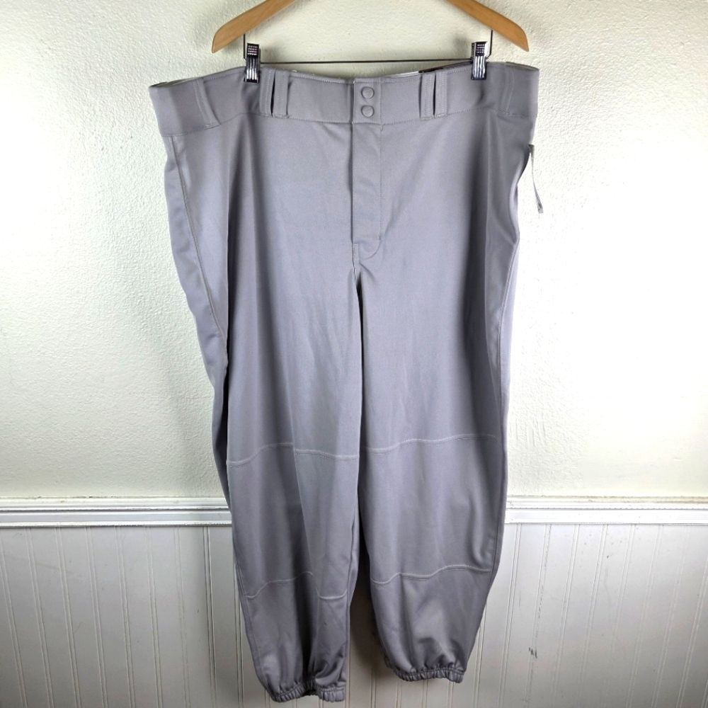 Men's NWT Champro Active Baseball Gray Sports Pants Size 3XL/3X